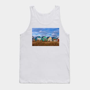 Beach Huts Hengistbury Head Dorset England UK Tank Top